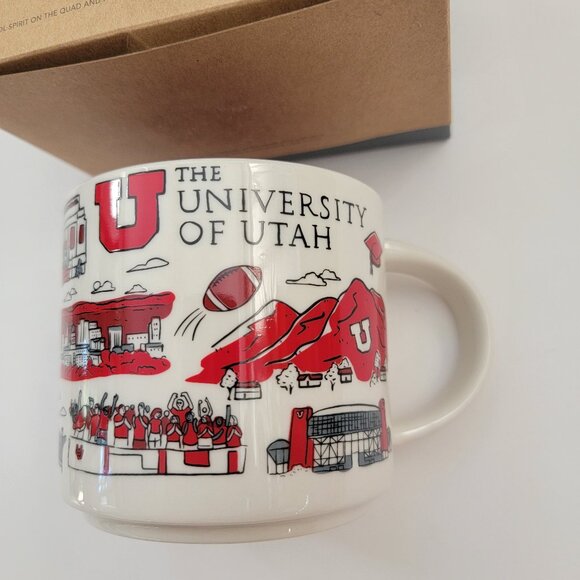 University of Utah Starbucks - Been There *discontinued series* UofU Football - Picture 7 of 13